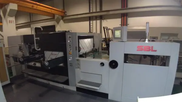 *NEW* SBL 1060 SEF Automatic Foil Stamping Press with Die Cutting, Creasing and Stripping Capabilities - Image 3