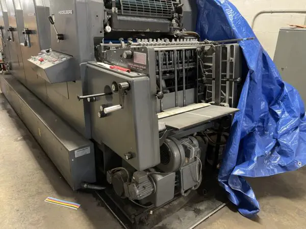 1988 Heidelberg GTO 52 4 color Perfector with Dryer - Image 2