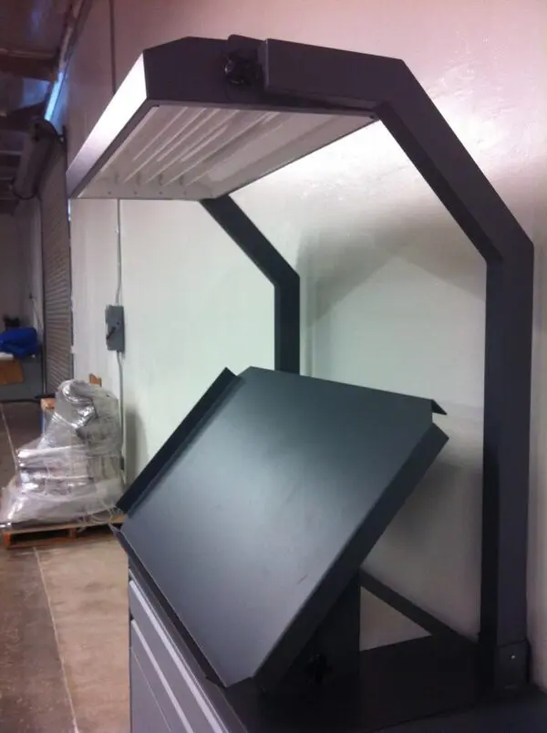 *NEW* Custom Built Inspection Table with Storage Cabinet - Image 3