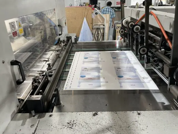 2005 SBL 1050 SE Die Cutter with Stripping - Image 2