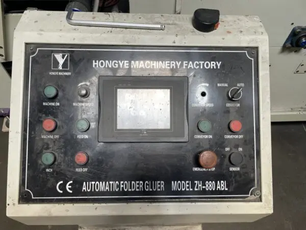 2008 Hongye Model ZH-880ABL Folder Gluer - Image 6