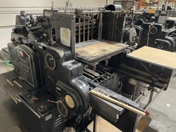 Heidelberg Cylinder 22 x 30
