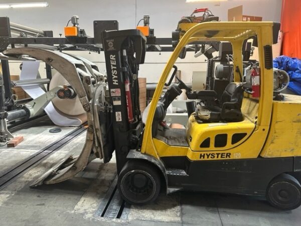 Hyster 120 Clamp Forklift