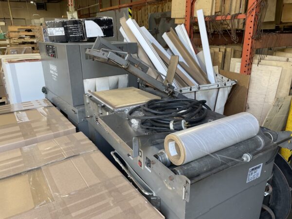 MB-SL Beseler Model T-18-8 Shrink Tunnel and Wrapper