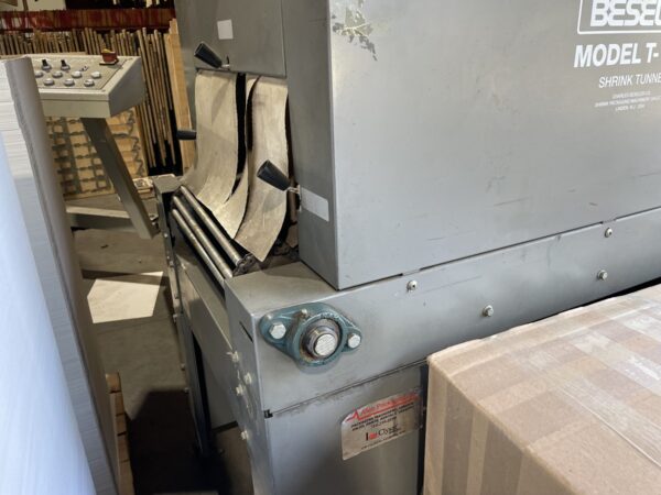 MB-SL Beseler Model T-18-8 Shrink Tunnel and Wrapper